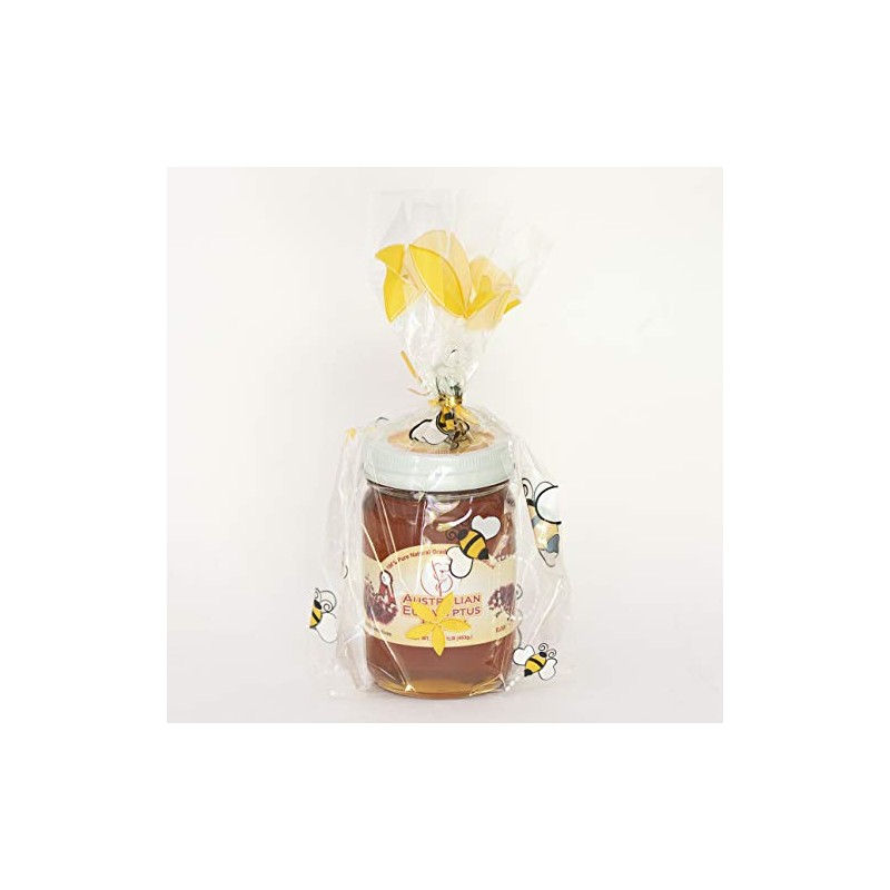 Australian Eucalyptus Raw Honey 16 Oz.| 1 LB Pure 453g