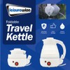 Leisurewize - Folding Portable Travel Kettle, 240V | Low Wattage