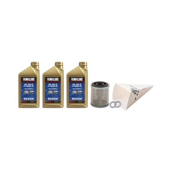 Tusk 4-Stroke Oil Change Kit Yamalube Hi-Perf. Synthetic 10W-40 1529860210
