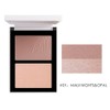 2-Color Highlighter Powder Face Contour Bronzers Blusher Brightening Makeup#1