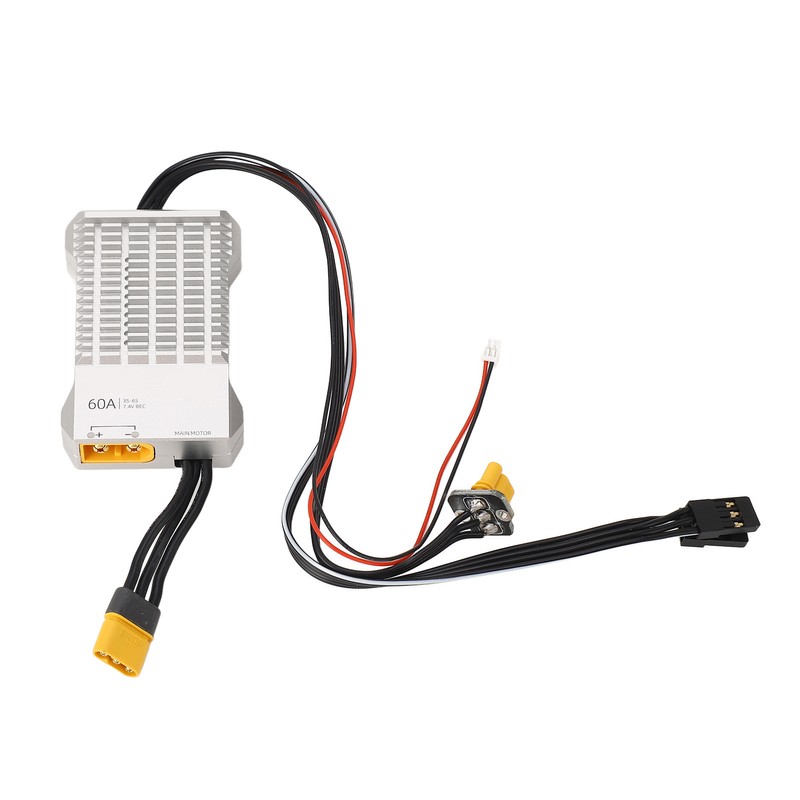 60A 3S‑6S ESC Electric Speed Controller 7.4V BEC Digital Helicopter