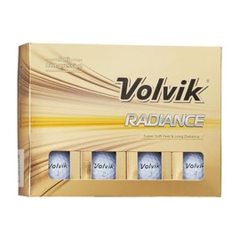 Volvik Radiance Dozen Golf Balls White (White)