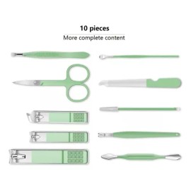 Keiby Citom Set De Manicura, Kit De Cortaúñas De Viaje, Herramientas Par