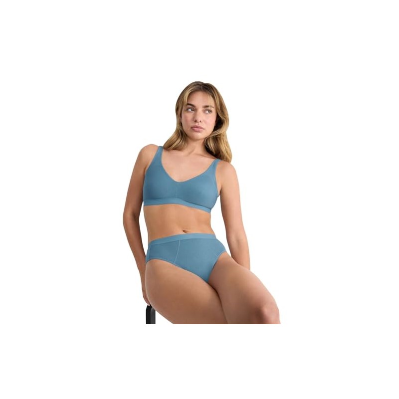 Sloggi Women's Ever Ease Soft Bra, PROVINCIAL BLUE