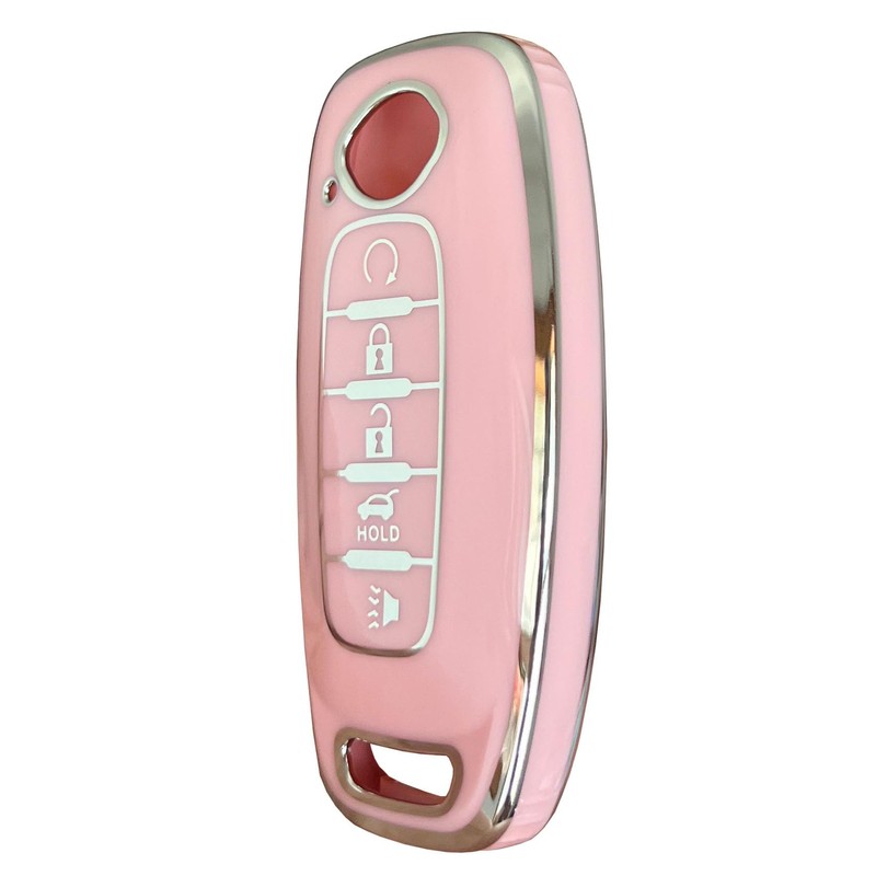 WENHENI Keyless Entry Systems Key for Nissan Key Fob Cover