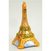 Eiffel Tower-Golden-Blown Glass Ornament
