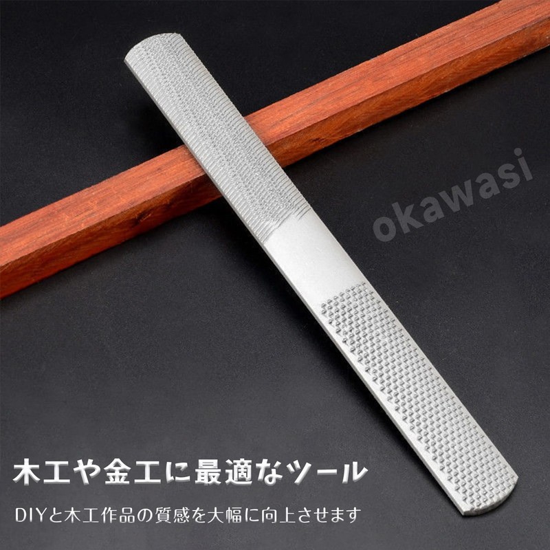 OKAWASI Board File File Steel Rasp Woodworking Tools Wood Sanding