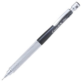 Pilot Mechanical Pencil S10, Transparent Black Body, 0.5mm Lead (HPS-1SR-TB5)