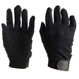 Dublin Womens Track Riding Gloves - Black