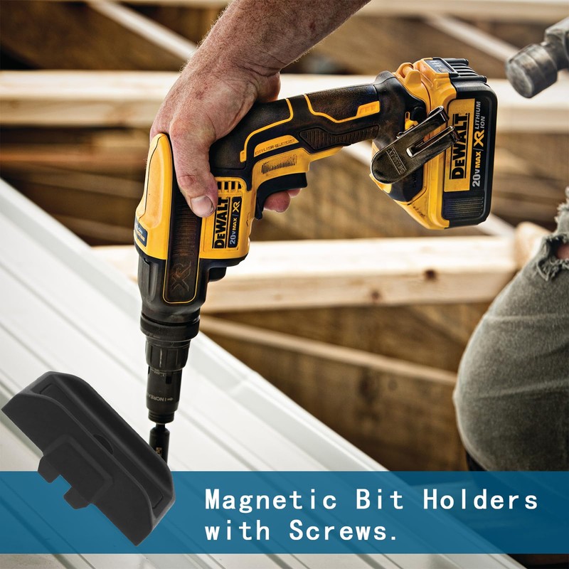 GIONAR 2 Set Magnetic Bit Holders with Screws N095778, Screwdriver