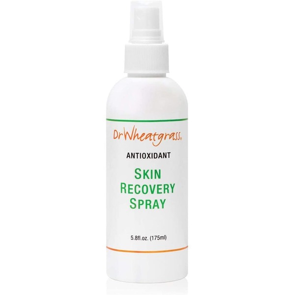 Dr Wheatgrass Antioxidant Skin Recovery Spray 175ml - Great for Eczema, Molluscum, Skin Ulcers, Wounds, Burns and Many Other Skin Conditions