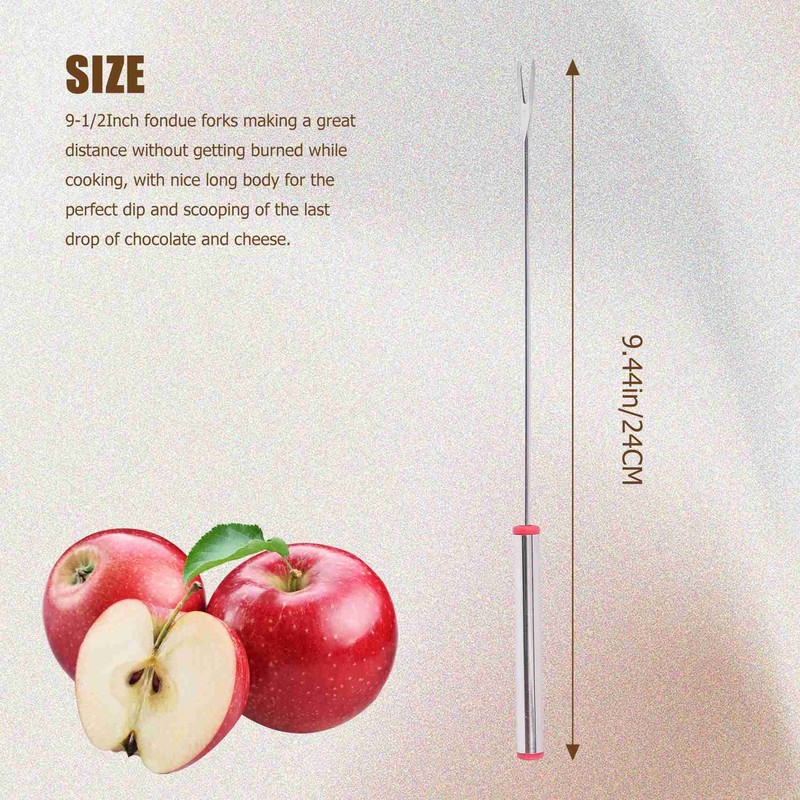 Fondue Cheese Sticks Fondue Set for Maker Cheese, Stainless Steel