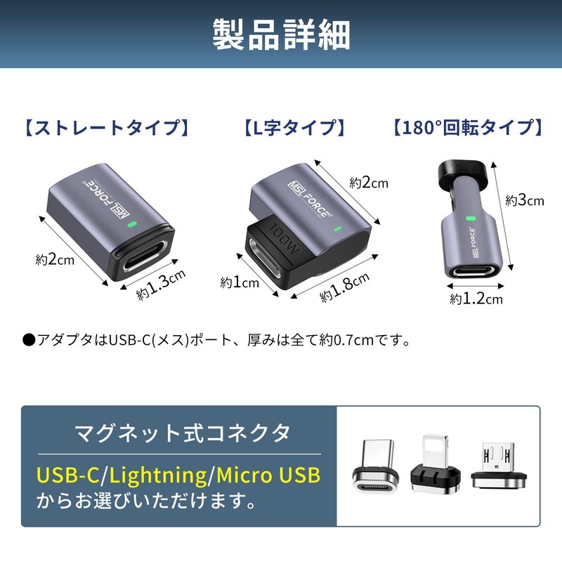 Japanese Company USB-C to USB-C Adapter for USB C to