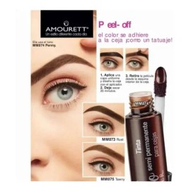 Tinta Semipermanente Cejas Tatto Larga Duración Peel Off 24h                                                                                          