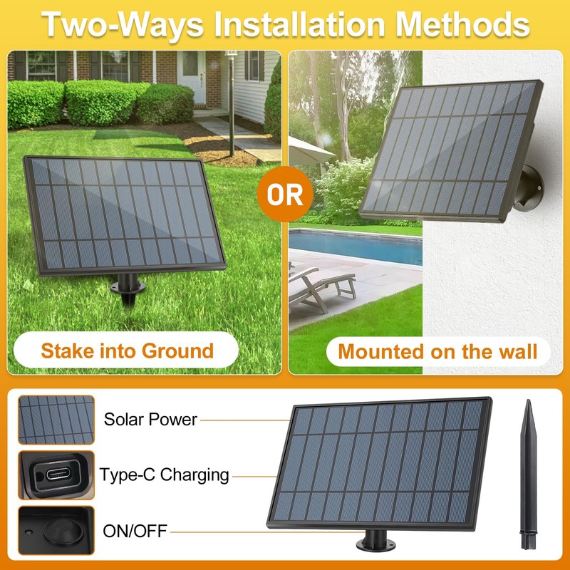 100FT Outdoor Solar String Lights with Remote, USB Rechargeable LED