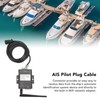 AIS Pilot Plug Cable Connector Aluminum Alloy Housing Strong Signal
