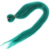 Gatuida Green Braiding Hair Extensions 26 Inch Pre Stretched 3