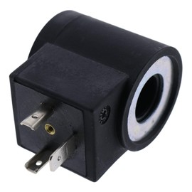 RONGPAS 12V DC 1/2” Solenoid Valve Coil 6306012 compatible with Hydraforce 3 Prong DIN Connector 08 Series