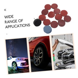 iplusmile 3sets Sanding Discs Pads for Drill Sander Attachment Kit with Backing Pad Grits Efficient Polishing for Automotive