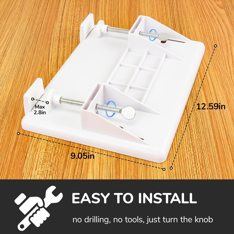 Bedside Shelf for Bunk Beds & Top Bunk, Clip On