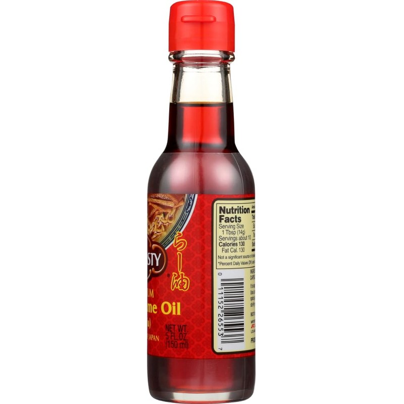 Dynasty Premium Hot Sesame Oil (La- Yu) 5oz Pack of