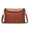 Genuine Leather Crossbody Bags for Women Medium Shoulder Purses Clutch