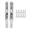 2Pcs Stainless Steel Triangular Folding Bracket Wall Shelf Support Heavy