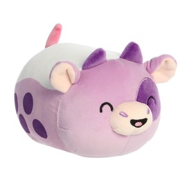 Aurora® Squishy Mooples™ Bonnie Boba Tea™ Stuffed Animal - Soft and Cuddly Toy for Imaginative Play for Adults and Kids - Purple 7 Inches