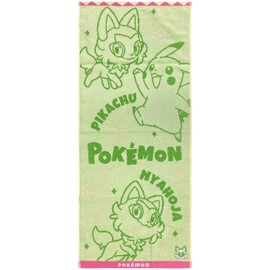 Hayashi FO207700 Face Towel, Approx. 13.4 x 31.5 inches (34 x 80 cm), Pokémon