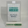 Chronic Cards White One-Touch and Toploader Stickers (50 per Pack)
