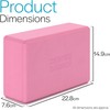 Core Balance Yoga Blocks Set Of 2 High Density EVA