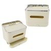 Tissue Box Organizer Multifunctional PP Plastic Space Saving Portable for