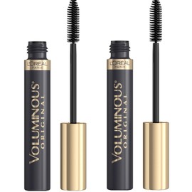 L’Oreal Paris Makeup Voluminous Original Volume Building Mascara, Black, 2Count