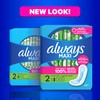 Always Maxi Feminine Pads Without Wings for Women, Size 1,