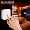 DC 12V Wired Doorbell Chime,Door Bell Alarm Wall-Mounted Door Chime