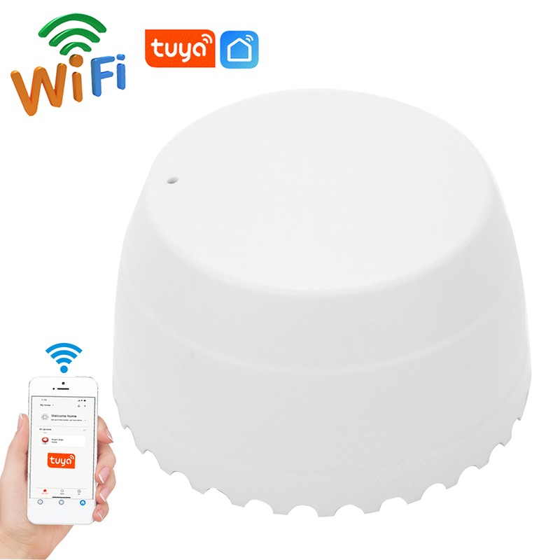 Water Leak Sensor Wifi Intelligent Overflow Warning Buzz 3V for