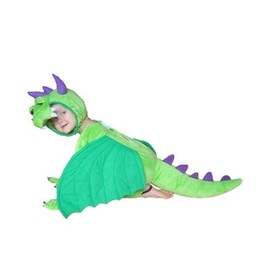 Ikumaal Dragon Costume SY20 for Babies/Toddlers, for Carnivals/Parties, 98/104, Green