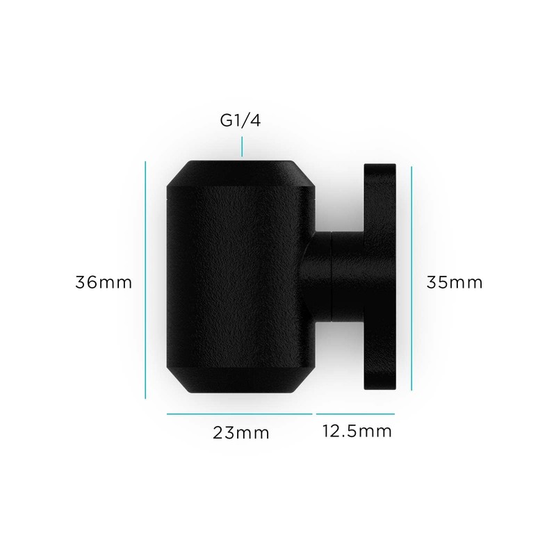 PrimoChill Female to Female G 1/4 Drain Valve - Sky