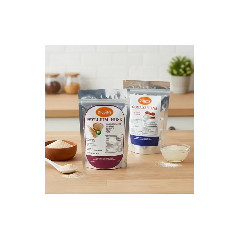 Goma Xantana Y Psyllium Polvo Keto 500 Gr Cu