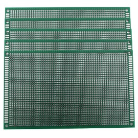 Double Sided Universal PCB Prototype Soldering Circuit Board - 9x15 (5 Pack)
