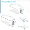 2 PCS Ice Bin with Scoop and Tong, Ice Bucket