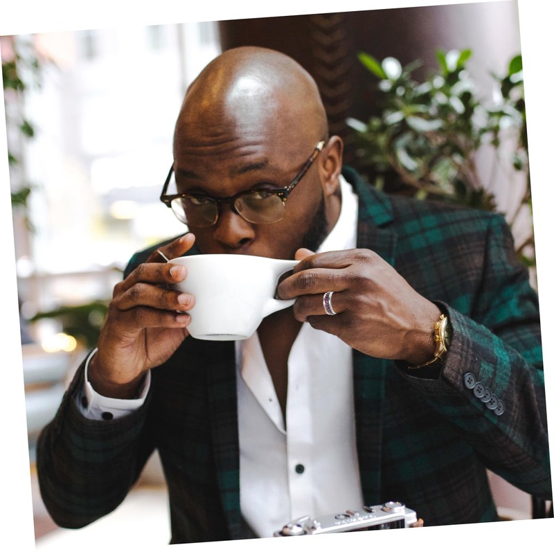 FOMIYES 1Pc Stainless Steel Male Finger Ring Decorative Hand Jewelry