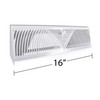 Baseboard Register 16" (White)