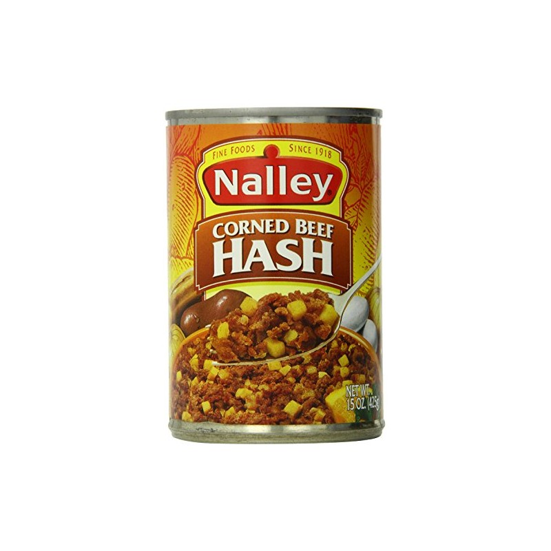 Nalley Corned Beef Hash, 15 Ounce (Pack of 12)