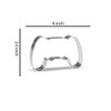 Keewah 4 Inch Game Controller Cookie Cutter - Stainless Steel