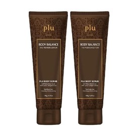 Flu Body Balance Premium Body Scrub 180g x 2 Smooth Moist Exfoliation Care Birthday Holiday Gift / 플루 바디밸런스 프리미엄 바디 스크럽 180g x 2 매끈한 촉촉한 각질제거 케어 생일 명절 선물