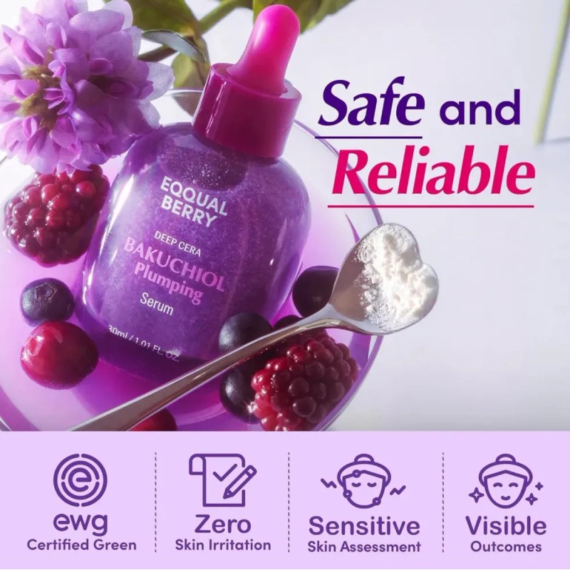 Eqqualberry Bakuchiol Plumping Serum 30ml Momento De Aplicac Todo Tipo