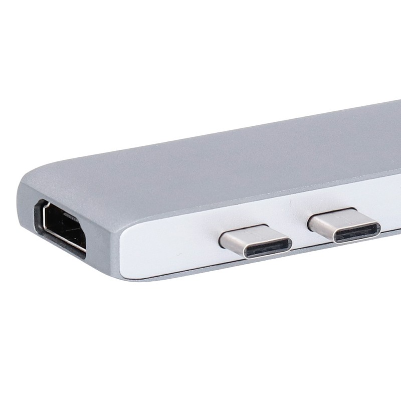 7In1 TypeC High Definition 4K Card Reader Hub Adapter USB3.1