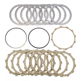 TCMT Drive Clutch Plates Kit Fits For Harley Touring Road Glide Dyna Twin Cam 99-17