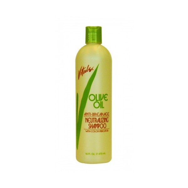 Vitale Vitale olive oil anti breakage neutralizing shampoo 16 fluid ounce, Green, 16 Fl Ounce